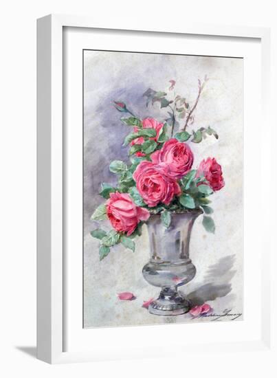 Vase of Flowers, C1865-1928-Madeleine Jeanne Lemaire-Framed Giclee Print