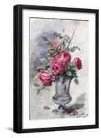 Vase of Flowers, C1865-1928-Madeleine Jeanne Lemaire-Framed Premium Giclee Print