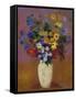 Vase of Flowers. Ca. 1912-14-Odilon Redon-Framed Stretched Canvas