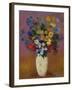 Vase of Flowers. Ca. 1912-14-Odilon Redon-Framed Giclee Print