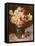 Vase of Flowers (Oil on Canvas)-Georges Jeannin-Framed Stretched Canvas