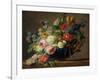 Vase of Flowers (Oil on Canvas)-Gerard Van Spaendonck-Framed Giclee Print