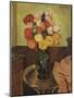 Vase of Flowers on a Round Table-Suzanne Valadon-Mounted Premium Giclee Print
