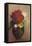 Vase of Flowers, Red Poppy-Odilon Redon-Framed Stretched Canvas