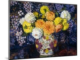 Vase of Flowers; Vase de Fleurs, 1907-Théo van Rysselberghe-Mounted Giclee Print