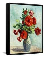 Vase of Flowers; Vase De Fleurs, 1925-1930-Maximilien Luce-Framed Stretched Canvas