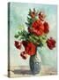 Vase of Flowers; Vase De Fleurs, 1925-1930-Maximilien Luce-Stretched Canvas