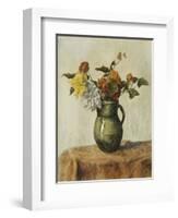 Vase of Flowers; Vase de Fleurs, c.1900-Paul Ranson-Framed Giclee Print