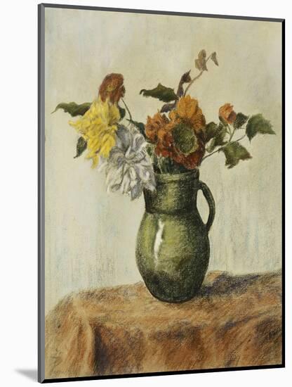 Vase of Flowers; Vase de Fleurs, c.1900-Paul Ranson-Mounted Giclee Print