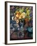 Vase of Flowers; Vase de Fleurs, c.1911-Théo van Rysselberghe-Framed Giclee Print