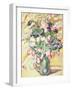 Vase of Flowers; Vase De Fleurs, (Oil on Canvas)-Louis Valtat-Framed Giclee Print