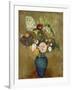 Vase of Flowers; Vase De Fleurs-Odilon Redon-Framed Giclee Print