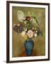 Vase of Flowers; Vase De Fleurs-Odilon Redon-Framed Premium Giclee Print
