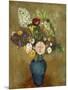 Vase of Flowers; Vase De Fleurs-Odilon Redon-Mounted Premium Giclee Print