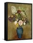 Vase of Flowers; Vase De Fleurs-Odilon Redon-Framed Stretched Canvas