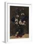 Vase of flowers, with Cherries and Almonds on the table-Henri Fantin-Latour-Framed Giclee Print