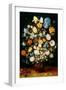 Vase of Flowers, with Irises-Jan the Elder Brueghel-Framed Giclee Print