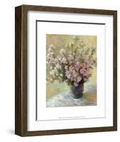 Vase of Flowers-Claude Monet-Framed Art Print