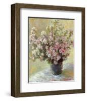 Vase of Flowers-Claude Monet-Framed Art Print