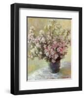 Vase of Flowers-Claude Monet-Framed Art Print