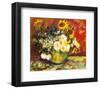 Vase of Flowers-Vincent van Gogh-Framed Art Print