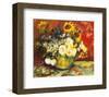 Vase of Flowers-Vincent van Gogh-Framed Art Print