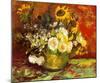 Vase of Flowers-Vincent van Gogh-Mounted Art Print