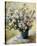 Vase of Flowers-Claude Monet-Stretched Canvas