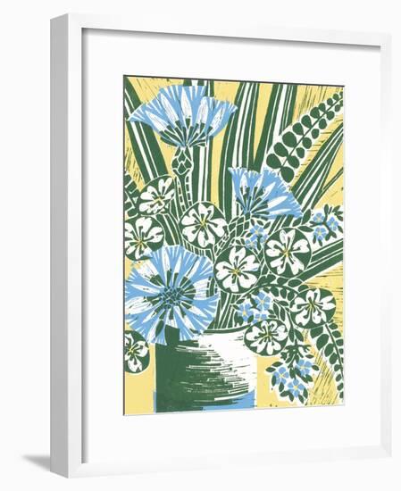 Vase of Flowers-Zoe Badger-Framed Giclee Print