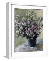 Vase of Flowers-Claude Monet-Framed Giclee Print