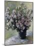 Vase of Flowers-Claude Monet-Mounted Giclee Print