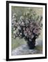 Vase of Flowers-Claude Monet-Framed Giclee Print