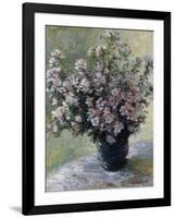 Vase of Flowers-Claude Monet-Framed Giclee Print