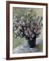 Vase of Flowers-Claude Monet-Framed Giclee Print