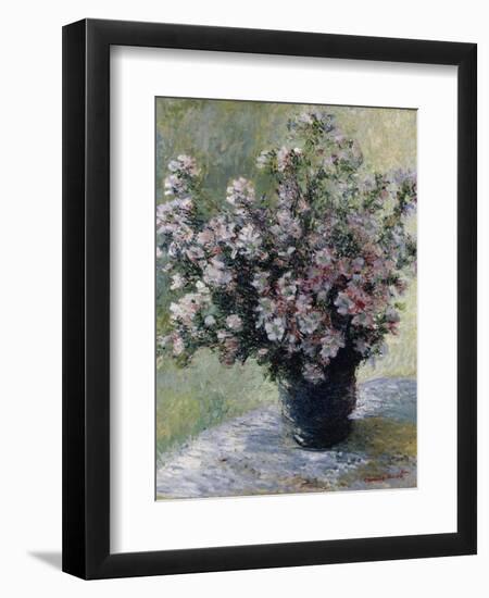 Vase of Flowers-Claude Monet-Framed Giclee Print