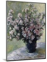 Vase of Flowers-Claude Monet-Mounted Giclee Print