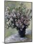 Vase of Flowers-Claude Monet-Mounted Giclee Print