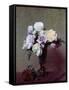 Vase of Flowers-Henri Fantin-Latour-Framed Stretched Canvas