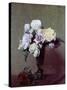 Vase of Flowers-Henri Fantin-Latour-Stretched Canvas
