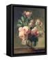 Vase of Flowers-Pierre-Joseph Redouté-Framed Stretched Canvas