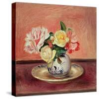 Vase of Flowers-Pierre-Auguste Renoir-Stretched Canvas