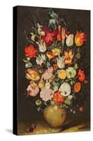 Vase of Flowers-Jan Brueghel the Younger-Stretched Canvas