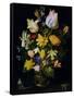 Vase of Flowers-Jan Brueghel the Elder-Framed Stretched Canvas