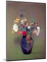 Vase of Flowers-Odilon Redon-Mounted Giclee Print