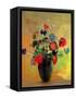 Vase of Flowers-Odilon Redon-Framed Stretched Canvas