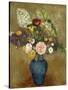 Vase of Flowers-Odilon Redon-Stretched Canvas