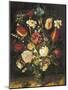 Vase of Flowers-Jan Brueghel the Elder-Mounted Art Print