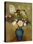 Vase of Flowers-Odilon Redon-Stretched Canvas