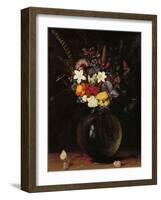 Vase of Flowers-Pieter Bruegel the Elder-Framed Giclee Print