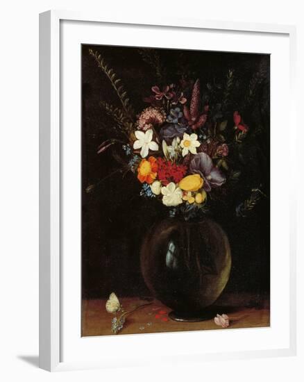 Vase of Flowers-Pieter Bruegel the Elder-Framed Giclee Print